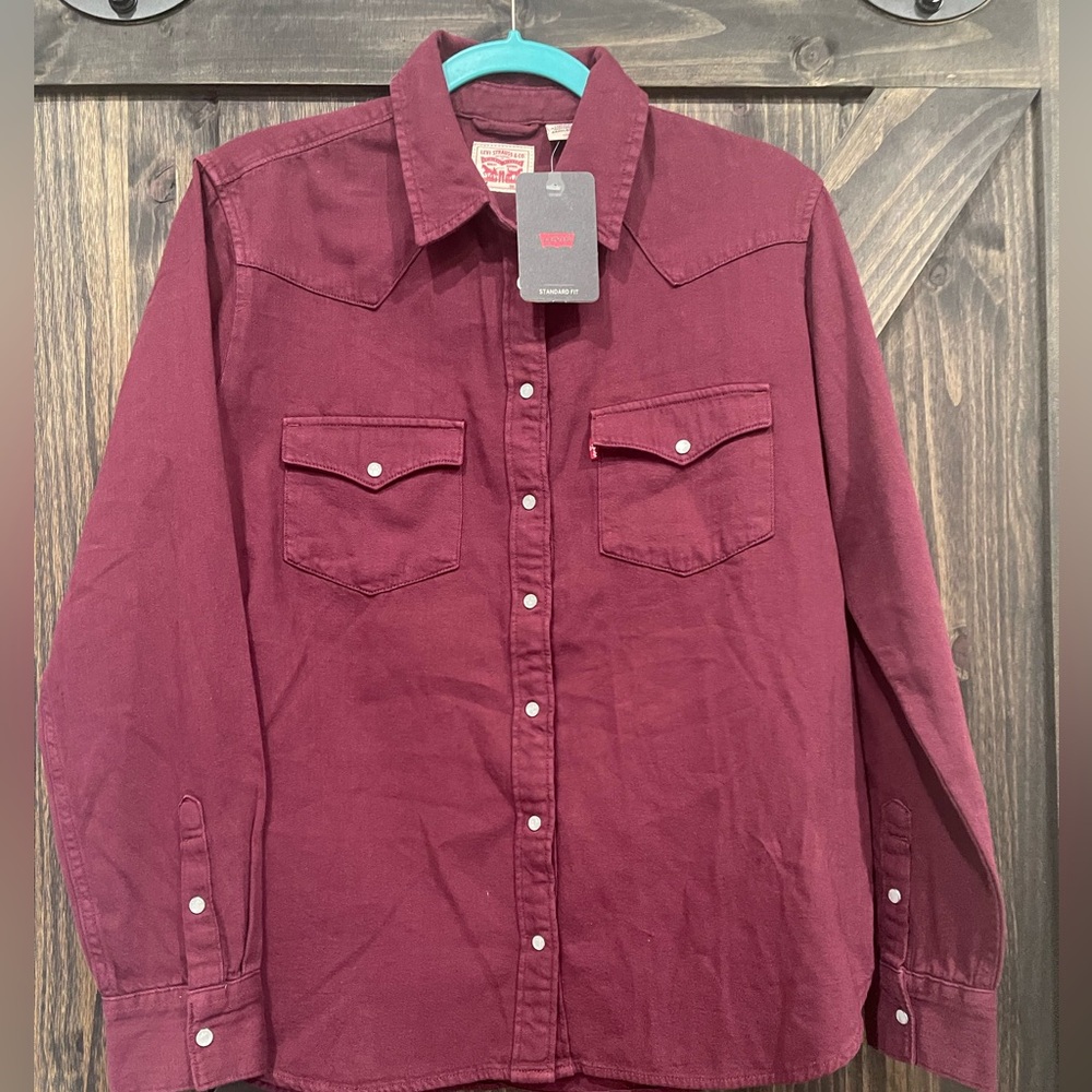 Levi’s Ultimate Western button down shirt large - Picture 2 of 2